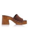Rustic platform clogs - Sante Shoes
