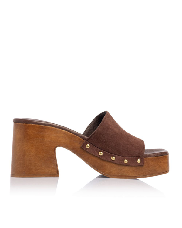 Rustic platform clogs - Sante Shoes