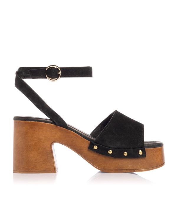 Wooden platform sandals - Sante Shoes