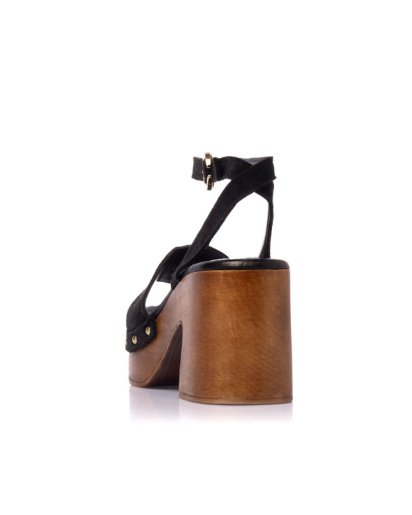 Alternative view of Wooden platform sandals - Sante Shoes