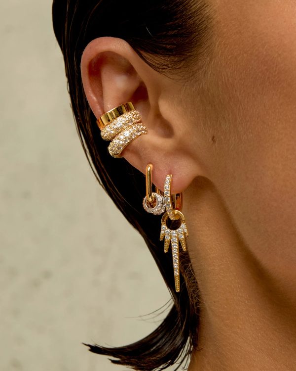 Alternative view of Fire earrings - Mya Bay