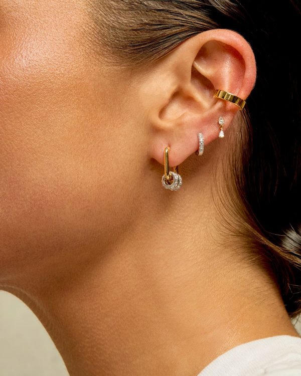 Alternative view of Jazzy rock earrings - Mya Bay