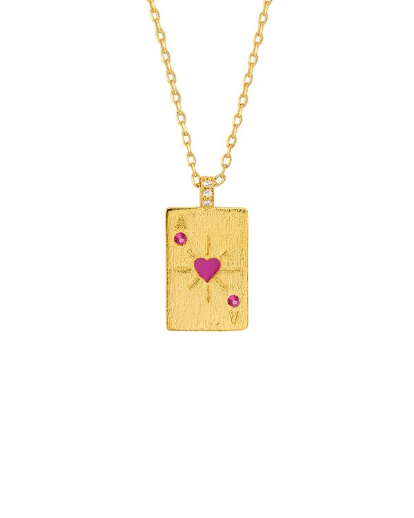 Ace of heart necklace - Mya Bay