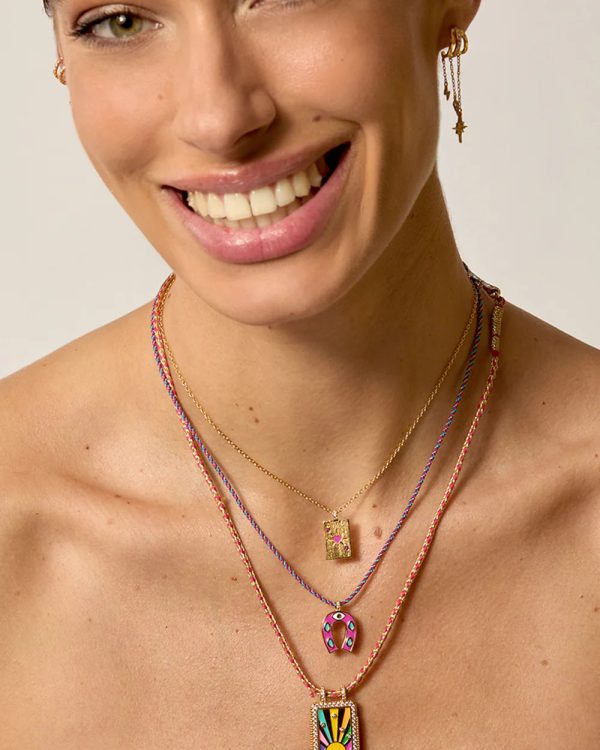 Alternative view of Ace of heart necklace - Mya Bay