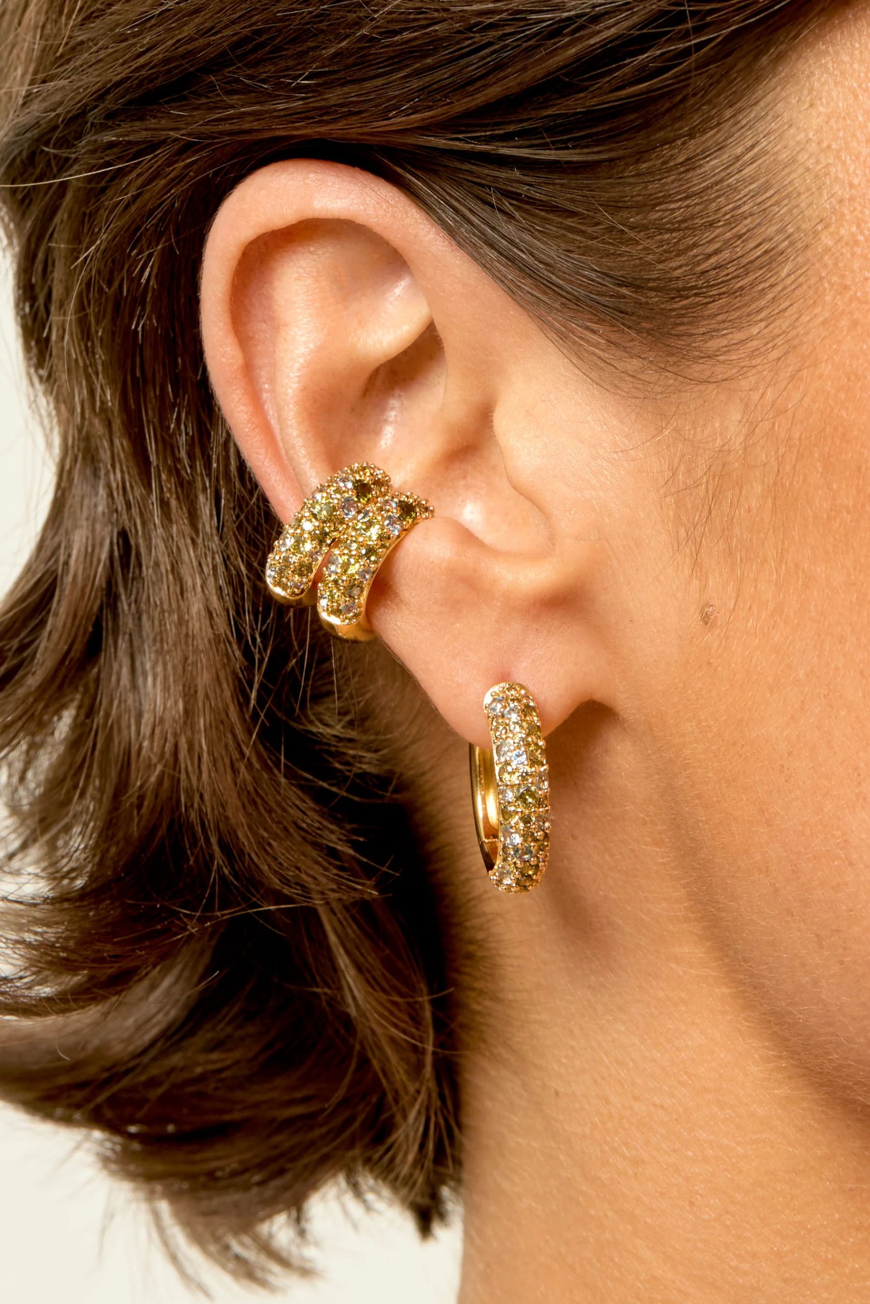 Brouska - MBS26-EA48 Champagne earcuff - Mya Bay - Image 2