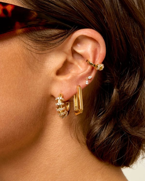 Alternative view of Rocky earcuff - Mya Bay