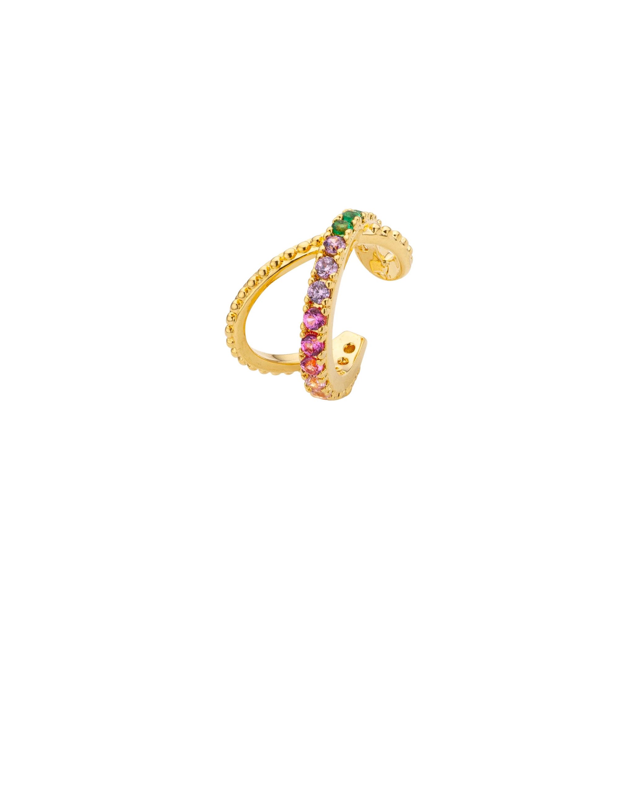 Brouska - MBS26-EA57 Rainbow Mayfair earcuff - Mya Bay