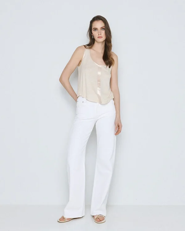 Top with a round neckline - Access Fashion
