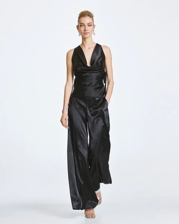 Draped halter top - Access Fashion