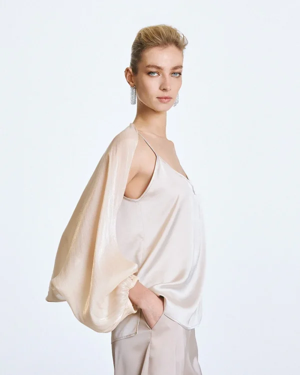 Alternative view of Satin strap top - Access Fashion