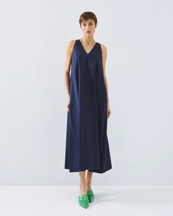 Alternative view of Dress with a v-neckline and drawstrings - Access Fashion