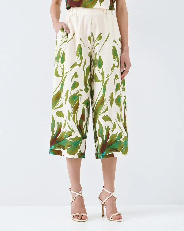 Alternative view of Printed culotte pants - Access Fashion