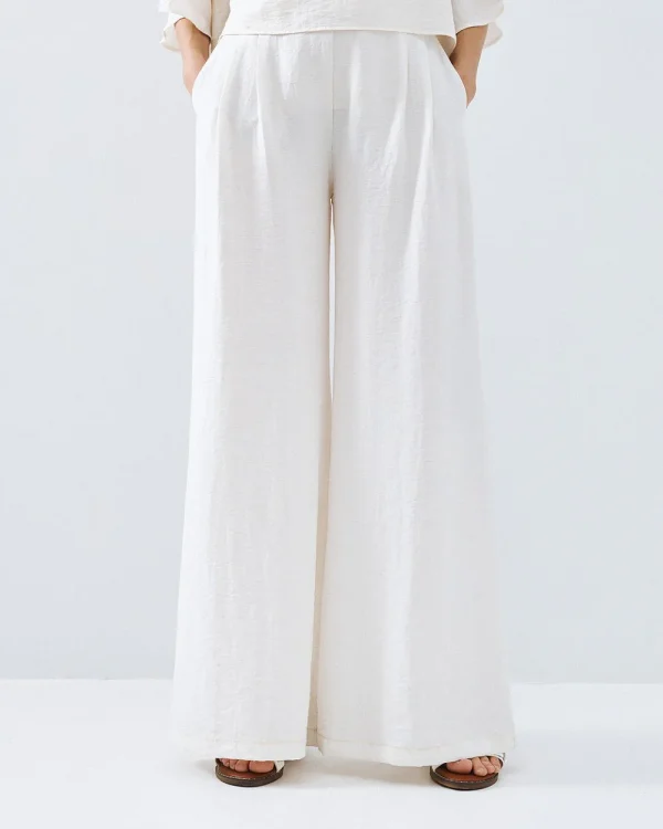 Alternative view of Wide-leg pants with pleats - Access Fashion