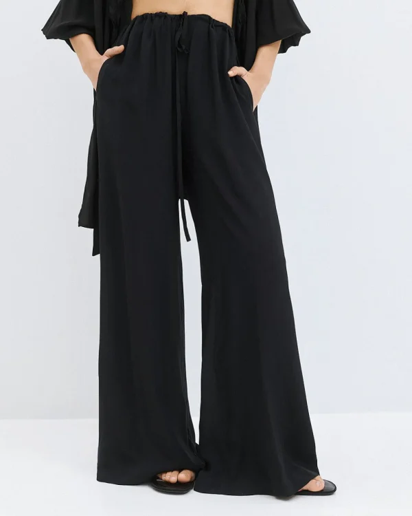 Alternative view of Pants with drawstrings at the waist - Access Fashion