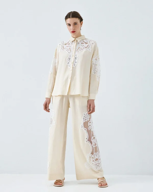 Shirt with lace details - Access Fashion