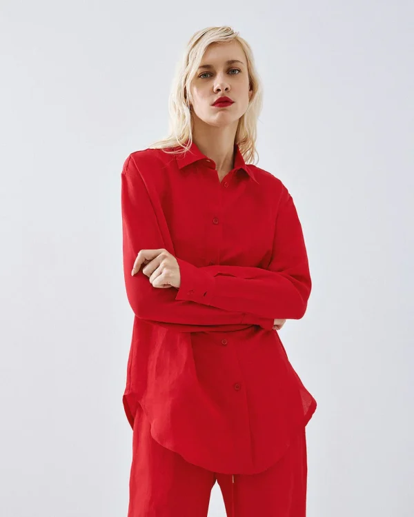 Alternative view of Shirt with a rounded hem - Access Fashion