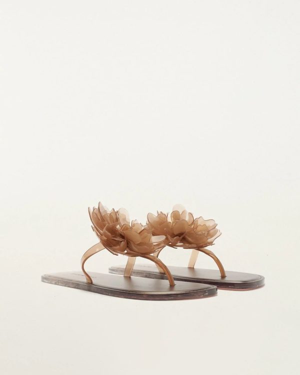 Alternative view of Jelly flower flat sandals - Farm Rio