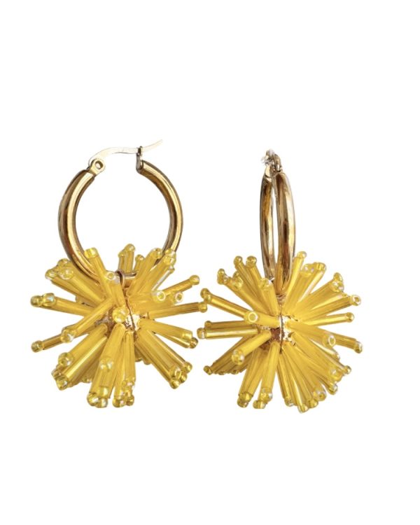 Dandelion earrings - Ifigenia Loukou