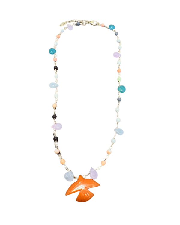 Cateye rosario necklace - Ifigenia Loukou