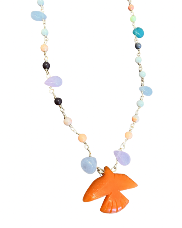 Alternative view of Cateye rosario necklace - Ifigenia Loukou