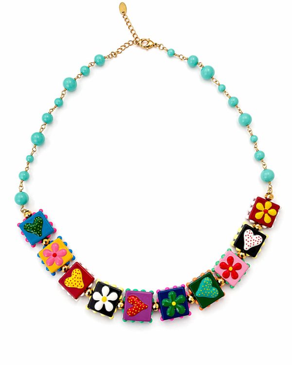 Murano rosary necklace - Ifigenia Loukou