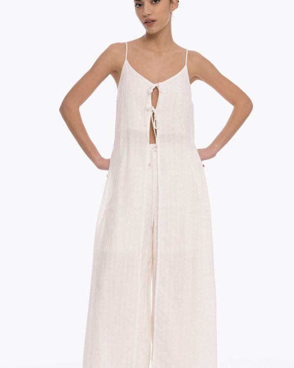 Alternative view of Busy line maxi top -4Tailors
