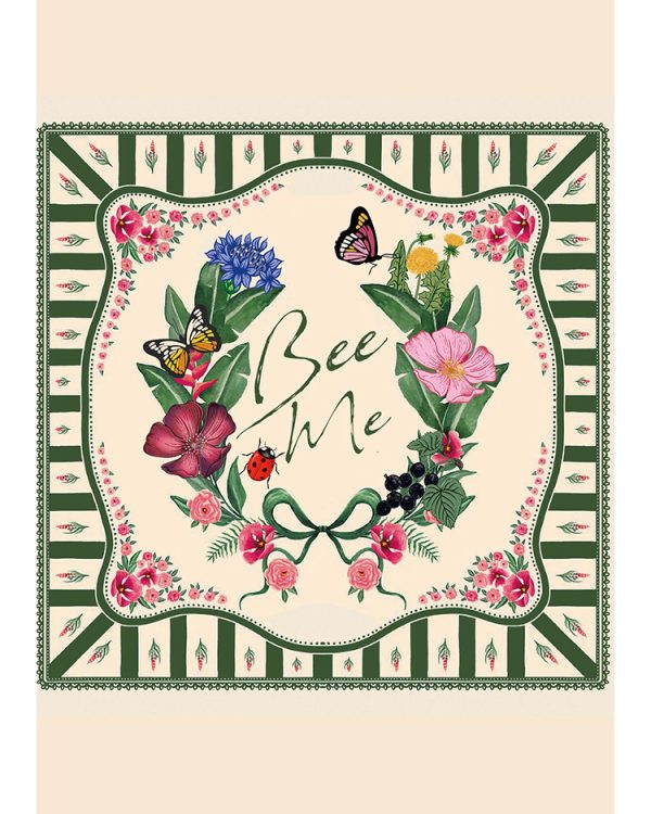 Satin scarf - Bee Me
