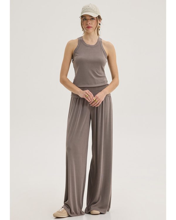 Sleeveless rib top - Innocent