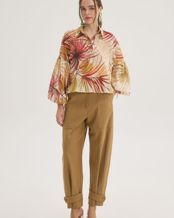 Alternative view of Tropical printed shirt - Innocent
