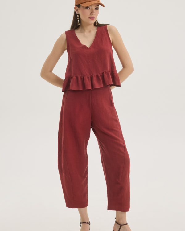 Alternative view of Barrel trousers - Innocent