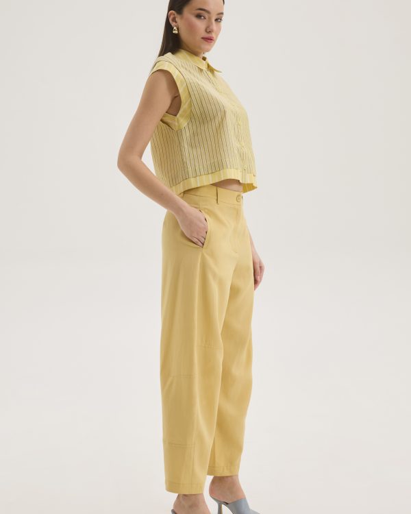 Alternative view of Relaxed tapered trousers - Innocent