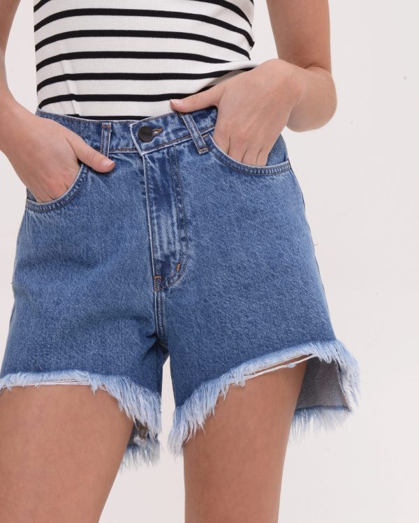 Alternative view of Rossa denim shorts - Sac & Co