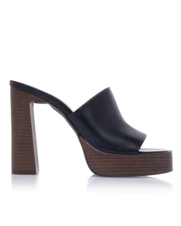 Alternative view of Platform mule sandals - Sante Shoes