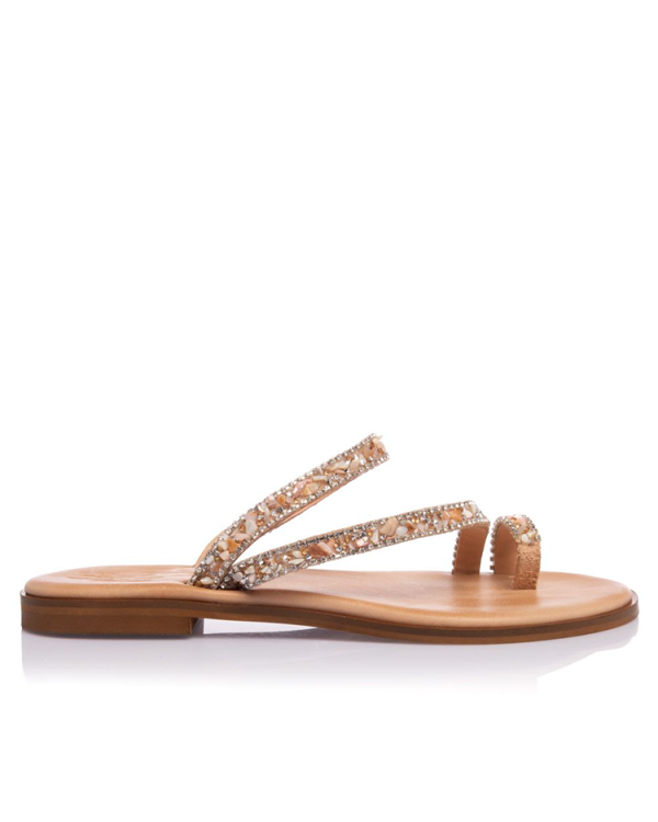 Crystal embellished sandals - Sante Shoes