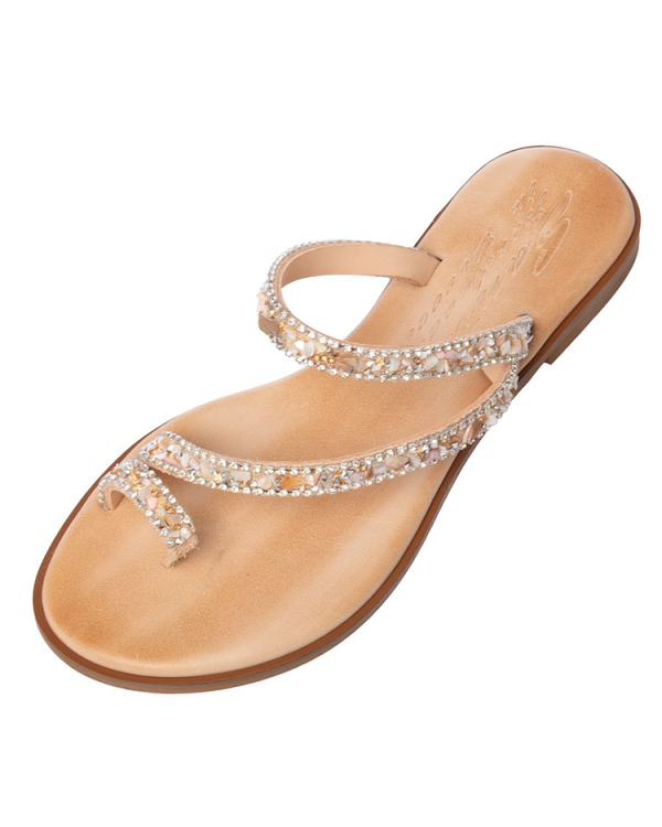 Alternative view of Crystal embellished sandals - Sante Shoes