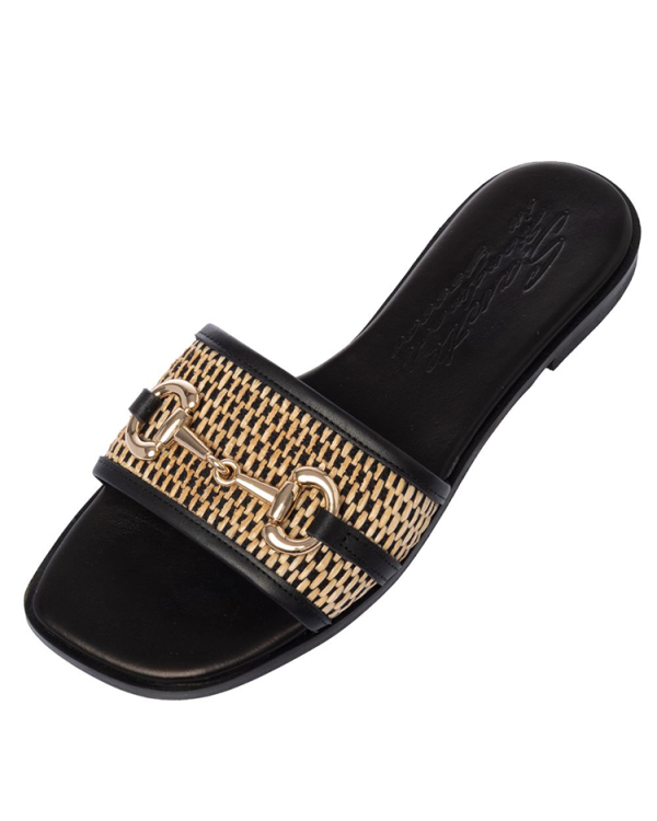 Alternative view of Woven slide sandals - Sante Shoes