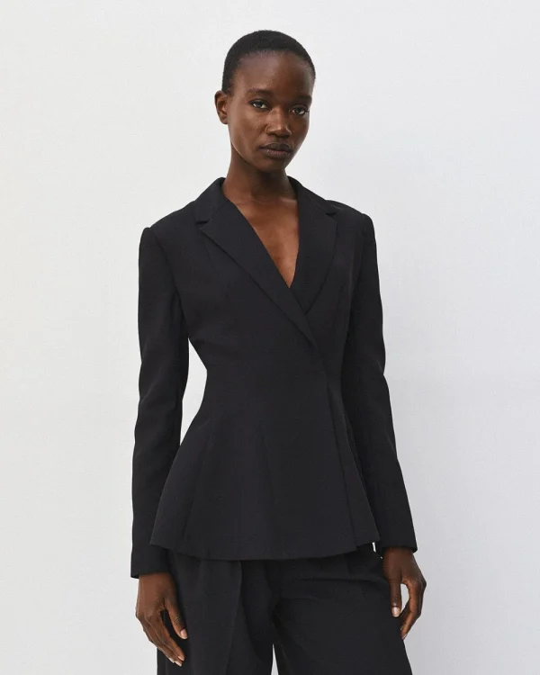Alternative view of Fitted peplum blazer - Access Fashion