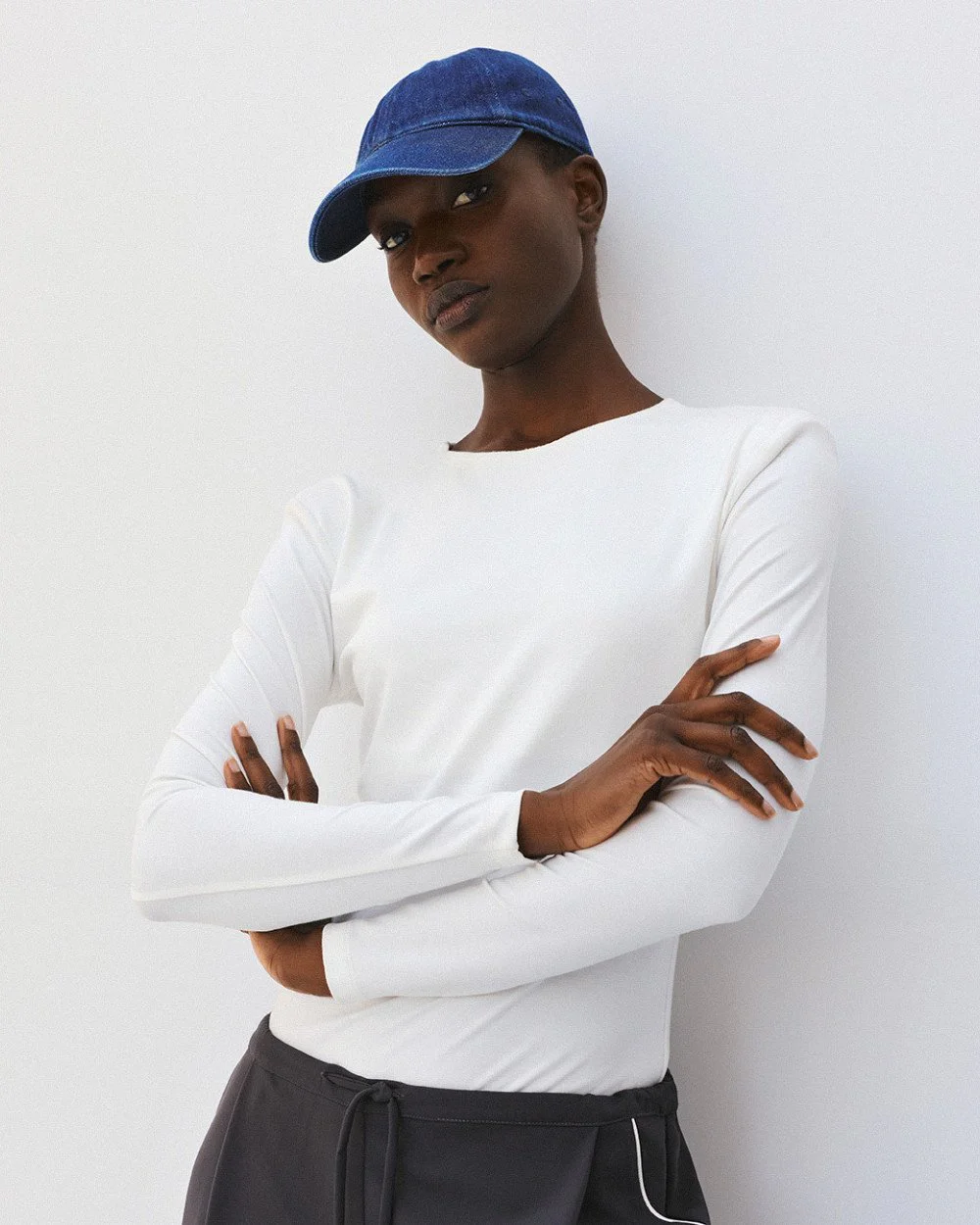 Brouska - W26-2008 Long-sleeved blouse with padded shoulders - Access Fashion - Image 8