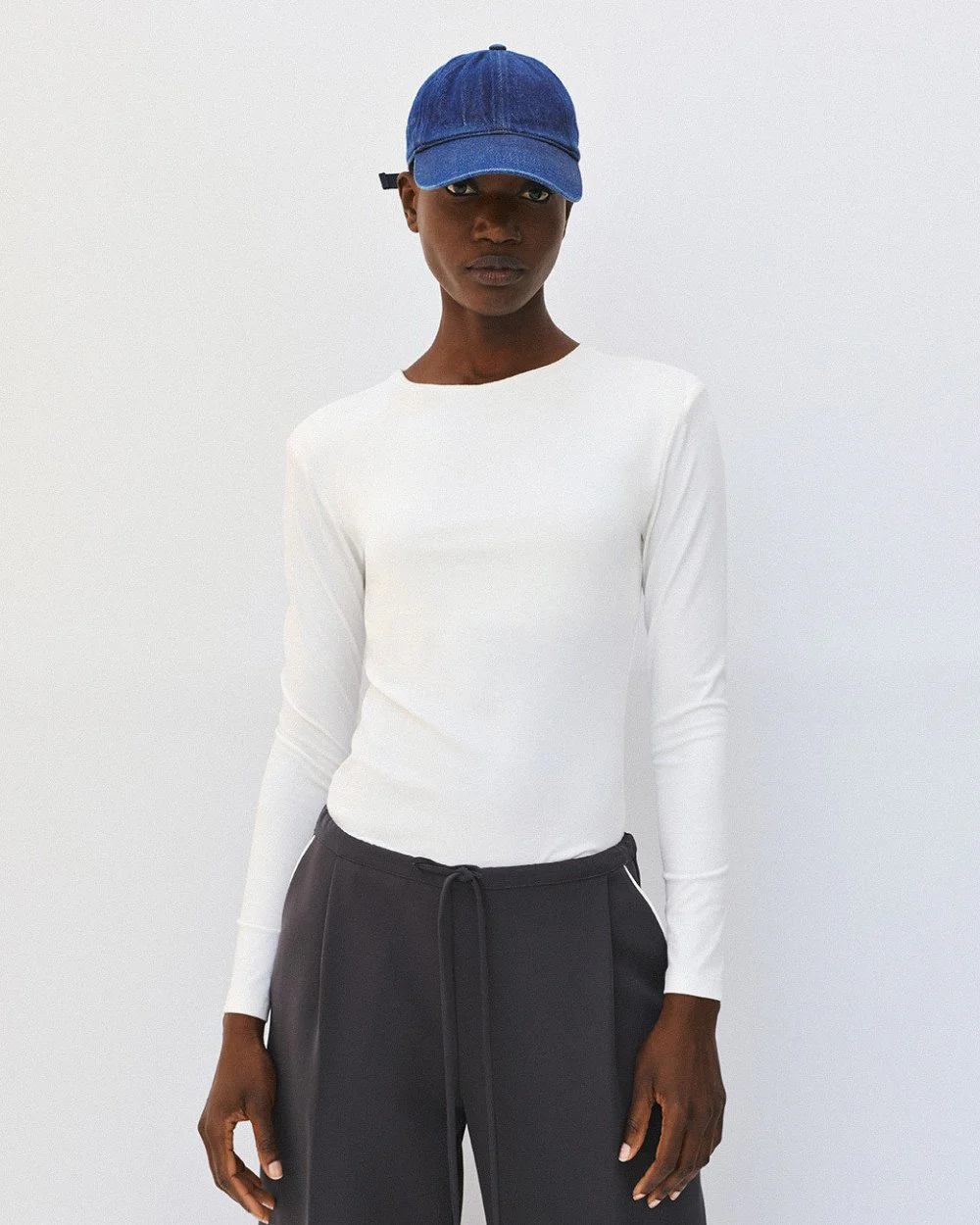 Brouska - W26-2008 Long-sleeved blouse with padded shoulders - Access Fashion - Image 10