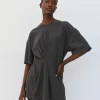 Cotton blouse with pleats - Access Fashion