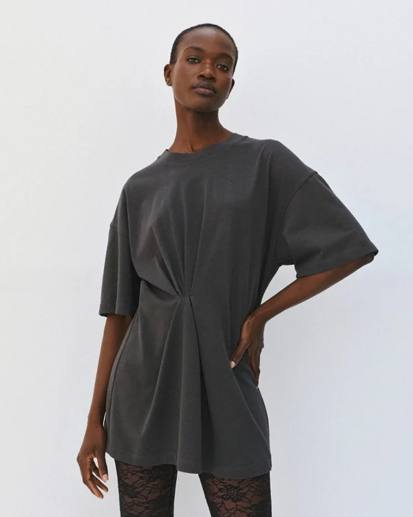 Cotton blouse with pleats - Access Fashion
