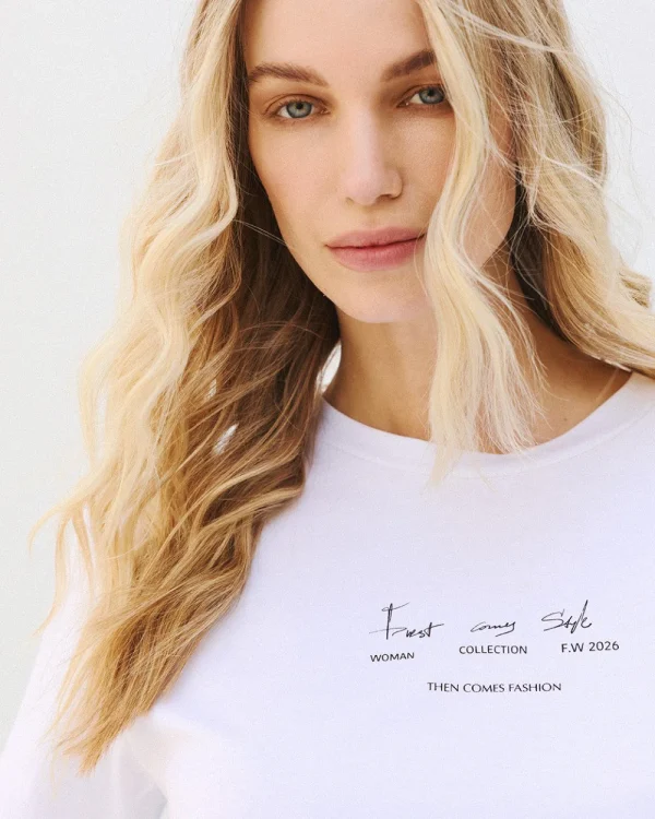 Alternative view of T-shirt with print - Access Fashion