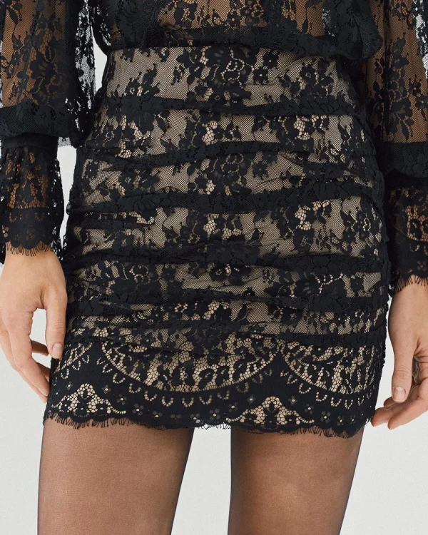 Alternative view of Mini lace skirt - Access Fashion