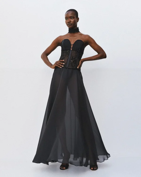 Maxi sheer skirt - Access Fashion