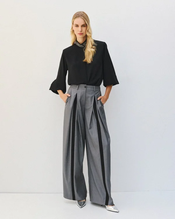 Alternative view of Shirt with embellished collar - Access Fashion