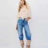 Shirt with a tie and padded shoulders - Access Fashion