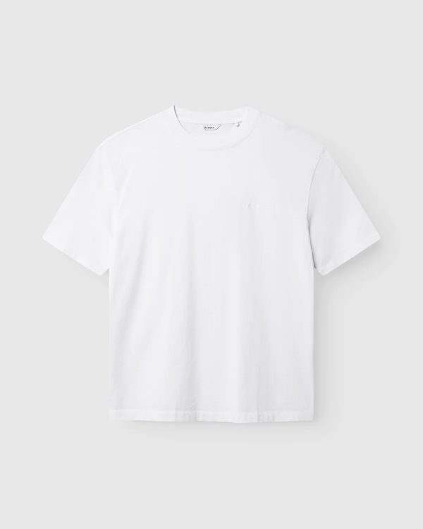 White crew-neck t-shirt - Gabba