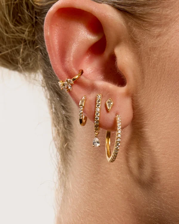 Alternative view of Lovely Delhi earrings - Mya Bay