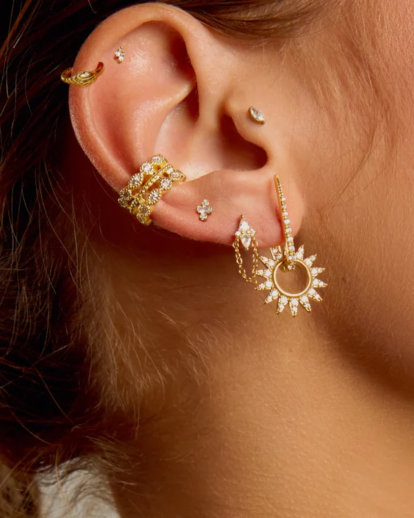 Alternative view of Sunset earrings - Mya Bay