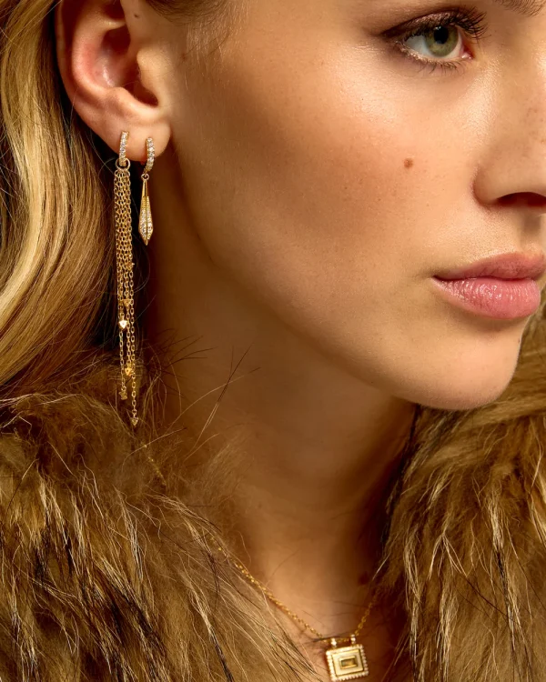 Alternative view of Awesome Sienna earrings - Mya Bay
